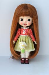 Pretty Full Bang Synthetic Mohair BJD Doll Wigs JD371