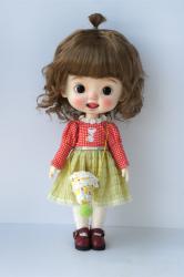 Cute Up Style BJD Synthetic Mohair Doll Wigs JD375