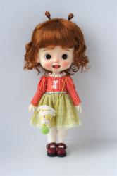 Lovely Up Style BJD Synthetic Mohair Doll Wigs JD544