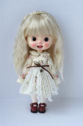 Newest Short curly BJD Synthetic Mohair Doll Wig  JD633