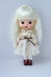 Newest Short curly BJD Synthetic Mohair Doll Wig  JD633