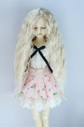 Long Curly BJD Synthetic Mohair Doll Wig JD706