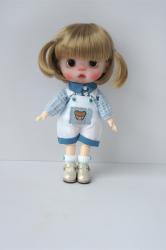 Cute Short BJD Synthetic Mohair Doll Wigs JD728