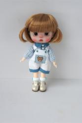 Cute Short BJD Synthetic Mohair Doll Wigs JD728