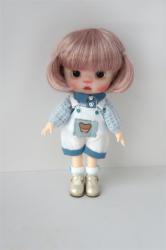 Cute Short BJD Synthetic Mohair Doll Wigs JD728