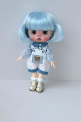 Cute Short BJD Synthetic Mohair Doll Wigs JD728