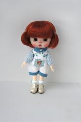 Cute Short BJD Synthetic Mohair Doll Wigs JD728