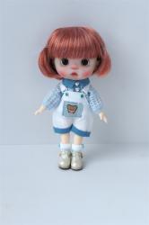 Cute Short BJD Synthetic Mohair Doll Wigs JD728