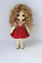 Newly Short Curly BJD Mohair Doll Wigs JD738