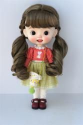 Pretty Long BJD Synthetic Mohair Doll Wig JD786