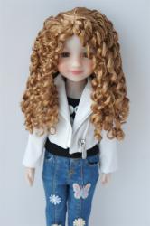 Long Curly BJD Synthetic Mohair Doll Wig JD073