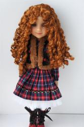 Long Curly BJD Synthetic Mohair Doll Wig JD073