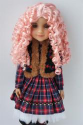 Long Curly BJD Synthetic Mohair Doll Wig JD073