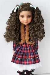 JD797 Long Pretty BJD Synthetic Mohair Doll Wig 