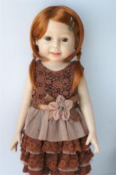 Lovely Double Braids BJD Synthetic Mohair Wigs JD509