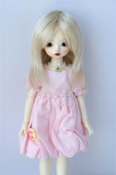 Pretty Short BJD Synthetic Mohair Doll Wigs JD762