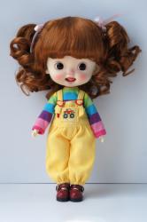 Charming Curl BJD Synthetic Mohair Doll Wig JD011