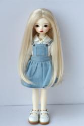 Fashion Long Curly Doll Wigs Synthetic Mohair JD016