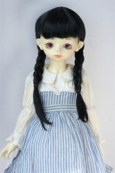 Double Braids BJD Synthetic Mohair Doll Wigs JD018B