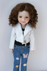 Lovely Curly BJD Mohair Doll Wig JD039