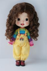Lovely Curly BJD New Combed Mohair Doll Wig JD039L
