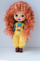 Lovely Curly BJD New Combed Mohair Doll Wig JD039L