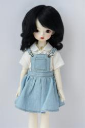 Long Curly BJD Mohair Doll Wigs JD044