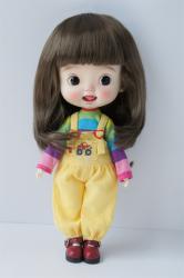 Lovely Short Curly BJD Synthetic Mohair Doll Wig JD045