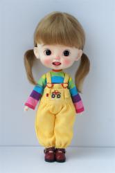 Pretty Two Braids BJD Mohair Doll Wigs JD060