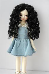 Long Curly BJD Synthetic Mohair Doll Wig  JD073