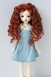 Long Curly BJD Doll Wig Synthetic Mohair JD073