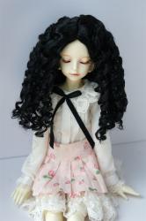 Long Curly Doll Wig BJD Synthetic Mohair JD073
