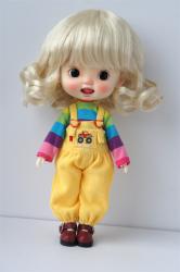 Fashion Short Curly BJD Doll Wigs Synthetic Mohair JD164