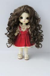 Long Curly BJD Synthetic Mohair Doll Wig JD073