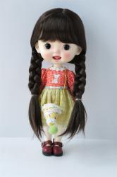 New Arrival Pretty Braids BJD Synthetic Mohair Doll Wigs JD837