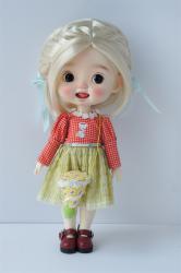 Cute Braids BJD Synthetic Mohair Doll Wigs JD824