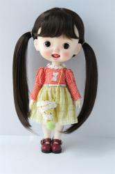 New Arrival Cute Braids BJD Synthetic Mohair Doll Wigs JD818