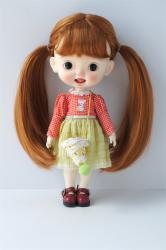 New Arrival Cute Braids BJD Synthetic Mohair Doll Wigs JD818