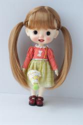 New Arrival Cute Braids BJD Synthetic Mohair Doll Wigs JD818