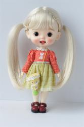 New Arrival Cute Braids BJD Synthetic Mohair Doll Wigs JD818