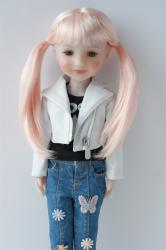 New Arrival Cute Braids BJD Synthetic Mohair Doll Wigs JD818