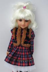 New Arrival Cute Upstle BJD Synthetic Mohair Doll Wigs JD813