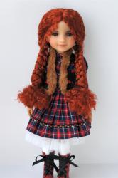 Newly Pretty BJD Synthetic Mohair Doll Wigs JD792