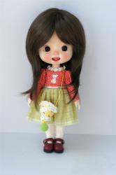 Pretty Short BJD Synthetic Mohair Doll Wigs JD762