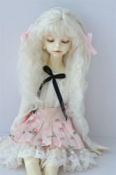 Pretty Short Curly Mohair BJD Doll Wigs JD850