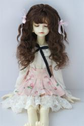 Pretty Short Curly Mohair BJD Doll Wigs JD850