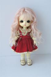 Pretty Short Curly Mohair BJD Doll Wigs JD842
