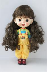 Long Curly  BJD Synthetic Mohair  Doll Wig JD815