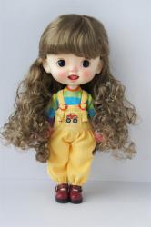 Long Curly  BJD Synthetic Mohair  Doll Wig JD815