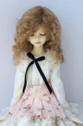 Newly Short Curly BJD Mohair Doll Wigs JD738